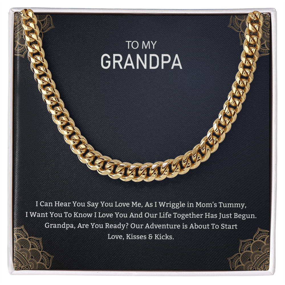 Cuban Link Chain For Grandpa