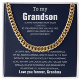 Cuban Link Chain For Grandson