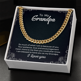 Cuban Link Chain For Grandpa