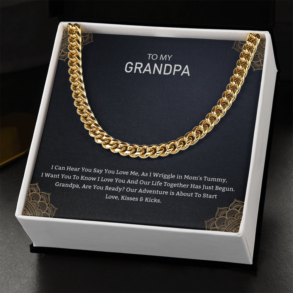 Cuban Link Chain For Grandpa