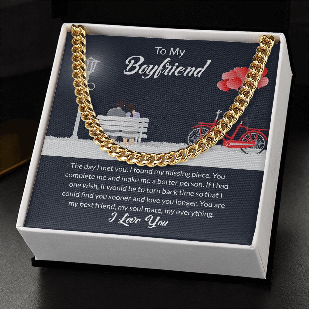 Cuban Link Chain For Boyfriend