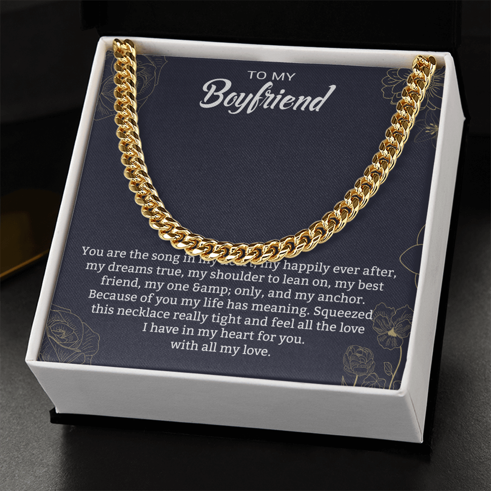 Cuban Link Chain For Boyfriend