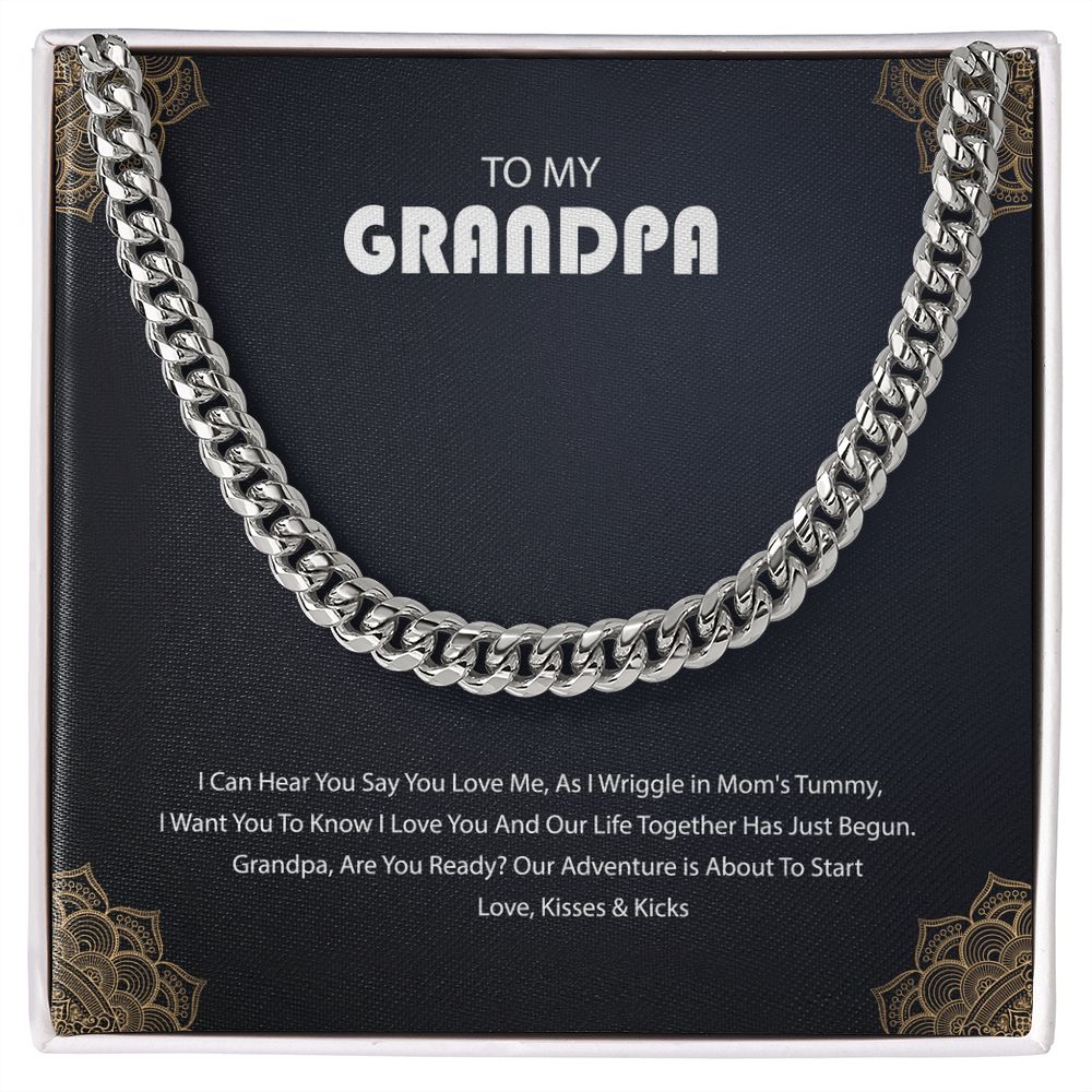 Cuban Link Chain For Grandpa