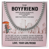 Cuban Link Chain For Boyfriend