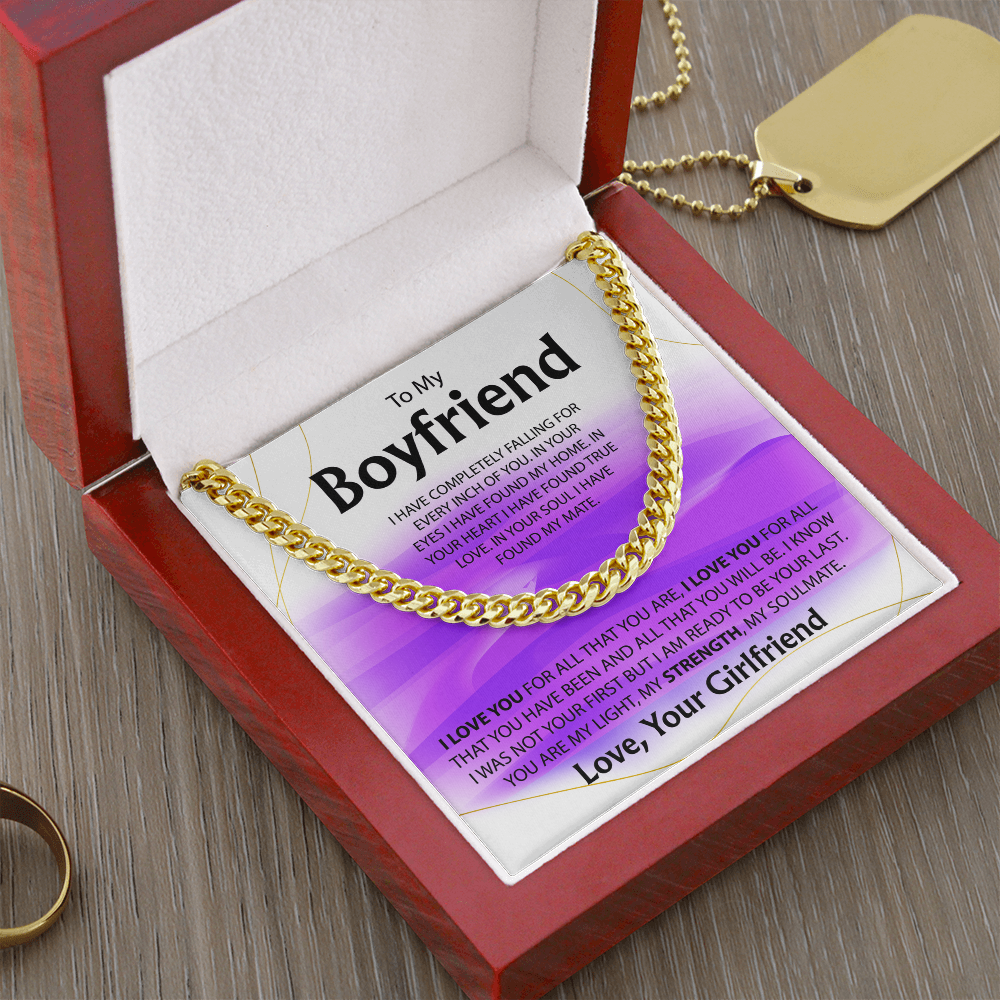 Cuban Link Chain For Boyfriend