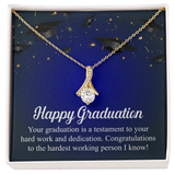 Alluring Beauty Necklace Happy graduation