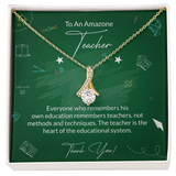 Alluring Beauty Necklace For Teacher