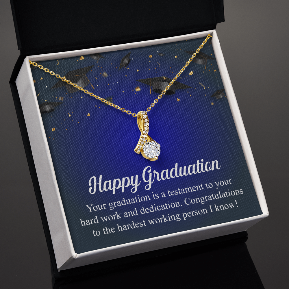 Alluring Beauty Necklace Happy graduation