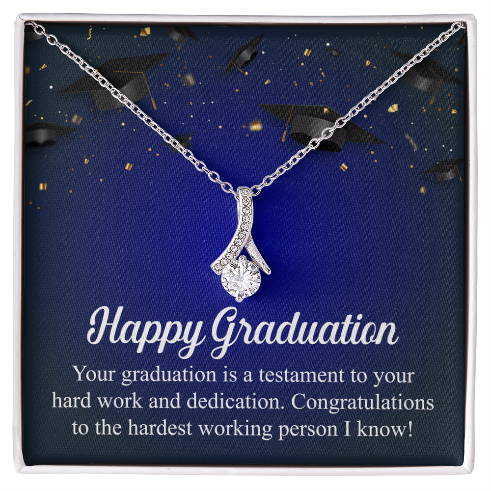 Alluring Beauty Necklace Happy graduation