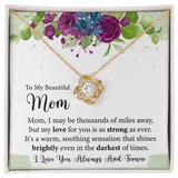 Beautiful Love Knot Necklace For Mom