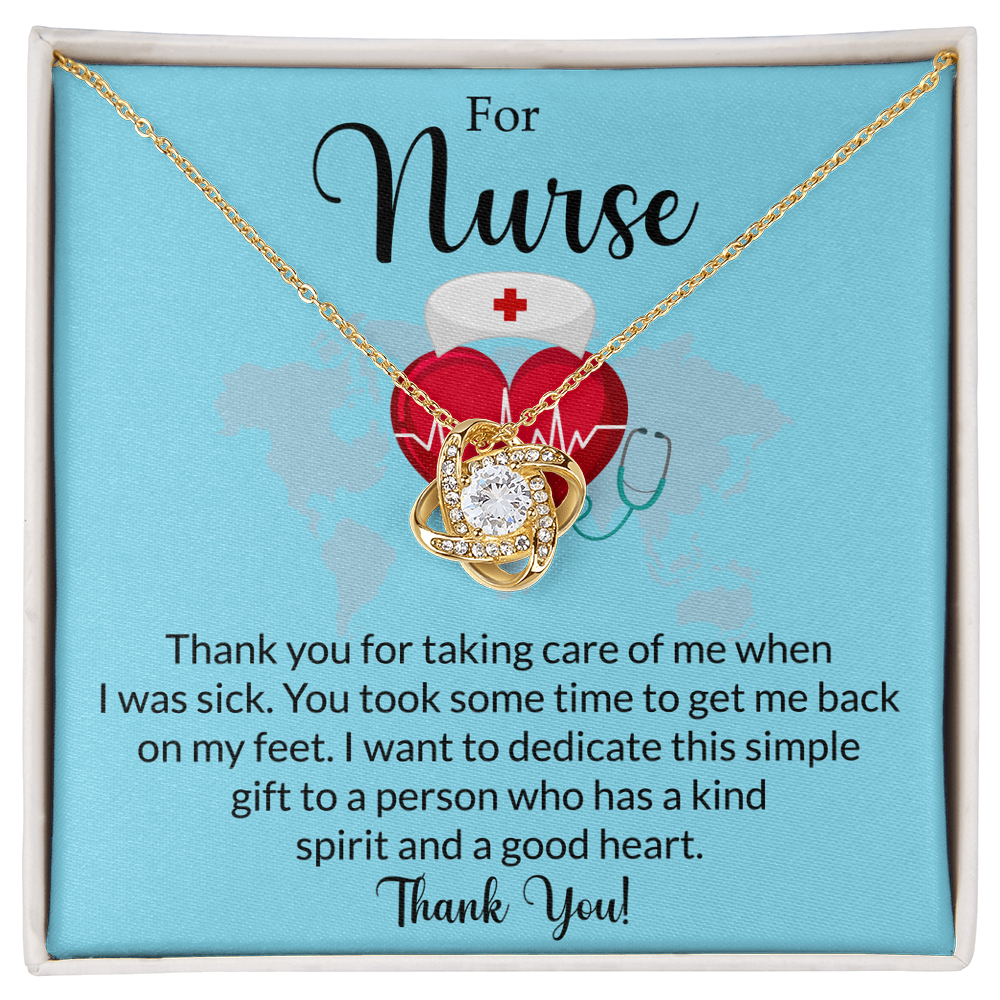 Love Knot Necklace For Nurse