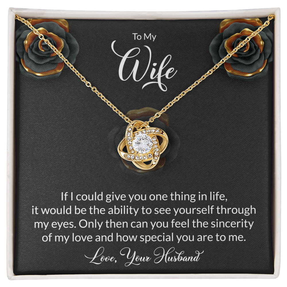 Love Knot Necklace For Wife