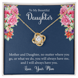 Beautiful Forever Love Necklace For Daughter