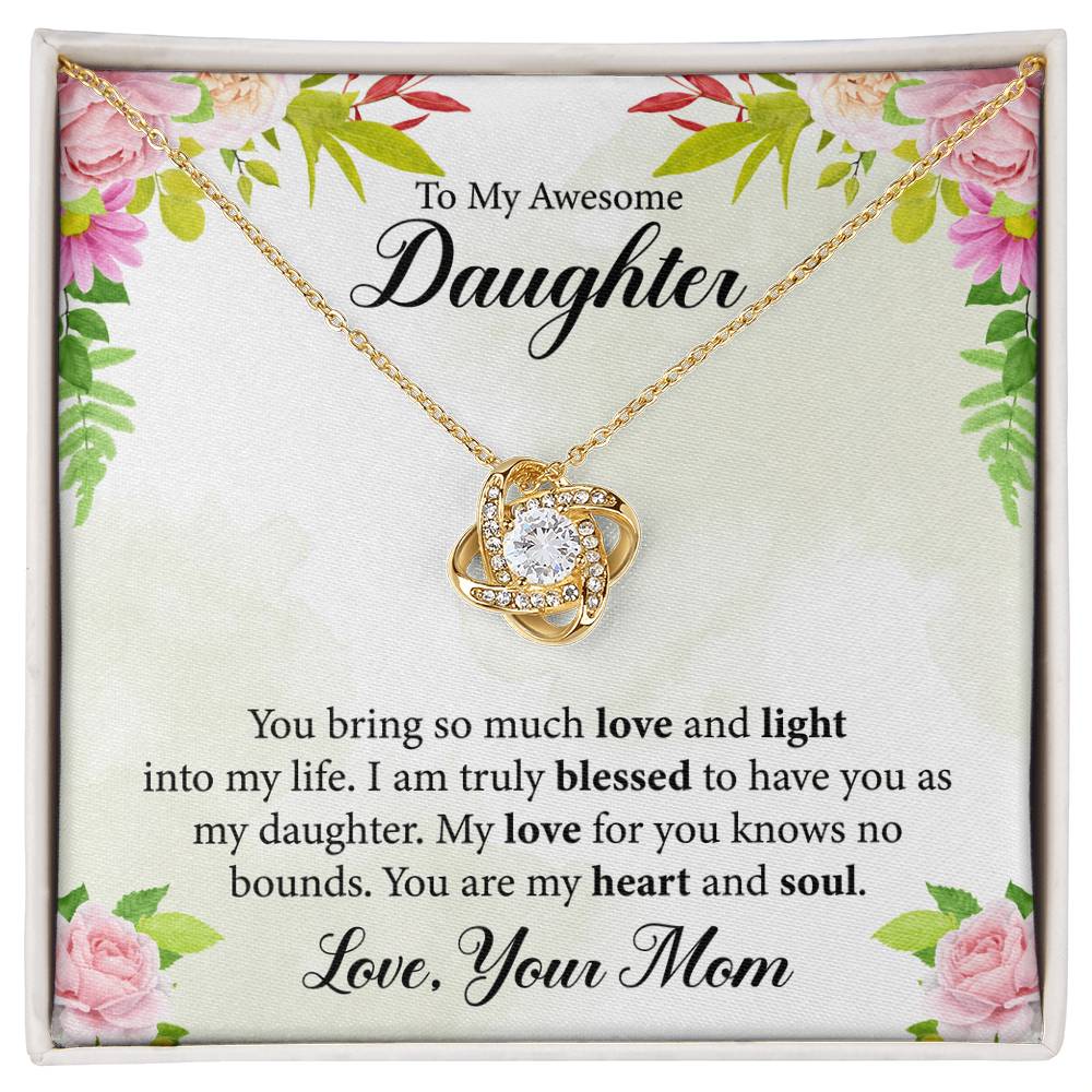 Beautiful Forever Love Necklace For Daughter