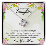 Beautiful Forever Love Necklace For Daughter