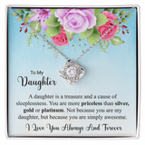 Beautiful Forever Love Necklace For Daughter