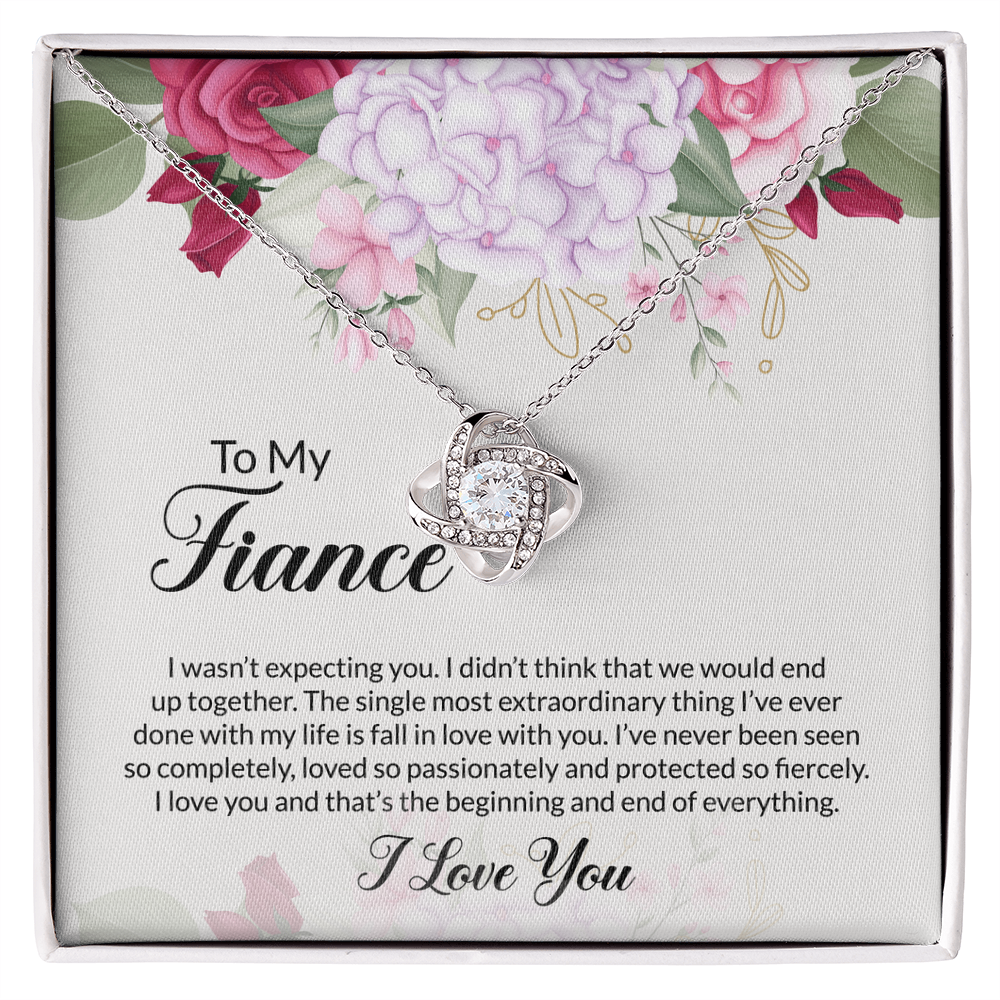 Forever Love Necklace For Fiance