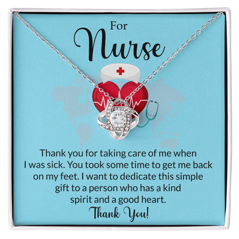 Love Knot Necklace For Nurse