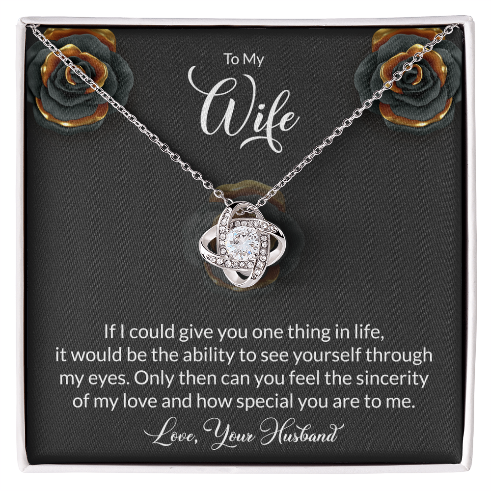 Love Knot Necklace For Wife