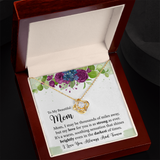 Beautiful Love Knot Necklace For Mom