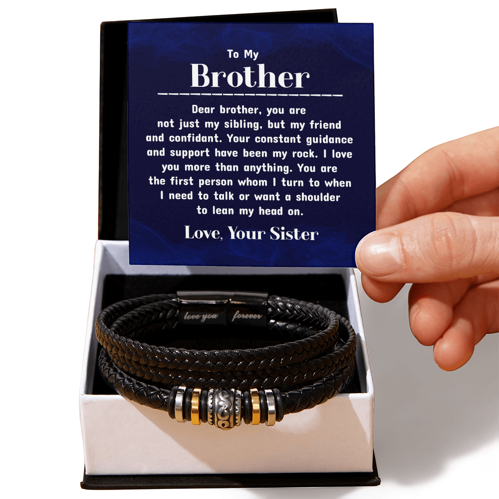 Love You Forever Bracelet For For Brother