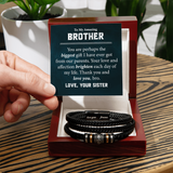 Love You Forever Bracelet For Brother