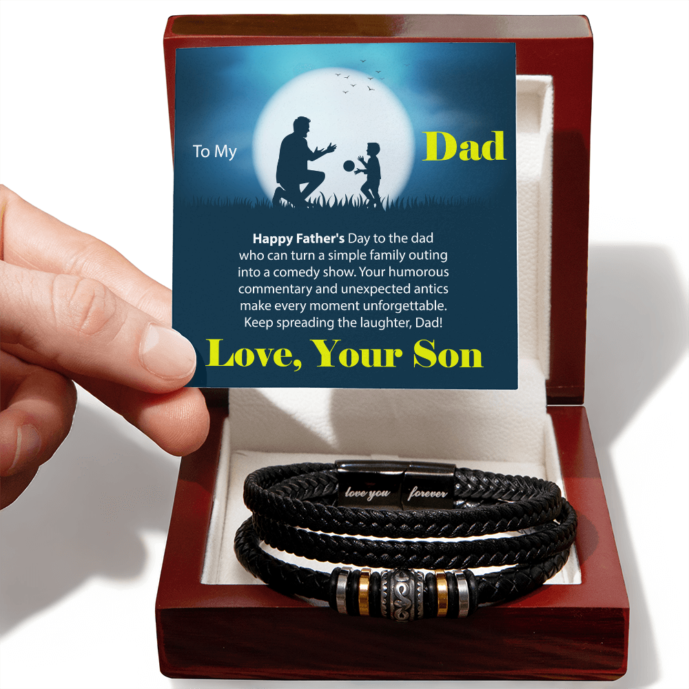 Love You Forever Bracelet For Dad