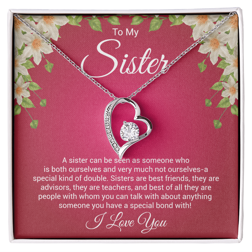 Forever Love Necklace For Sister