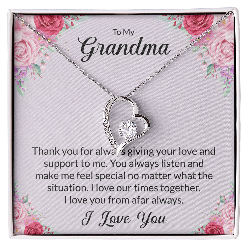 Forever Love Necklace For Grandma