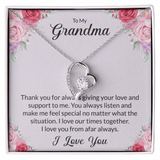 Forever Love Necklace For Grandma