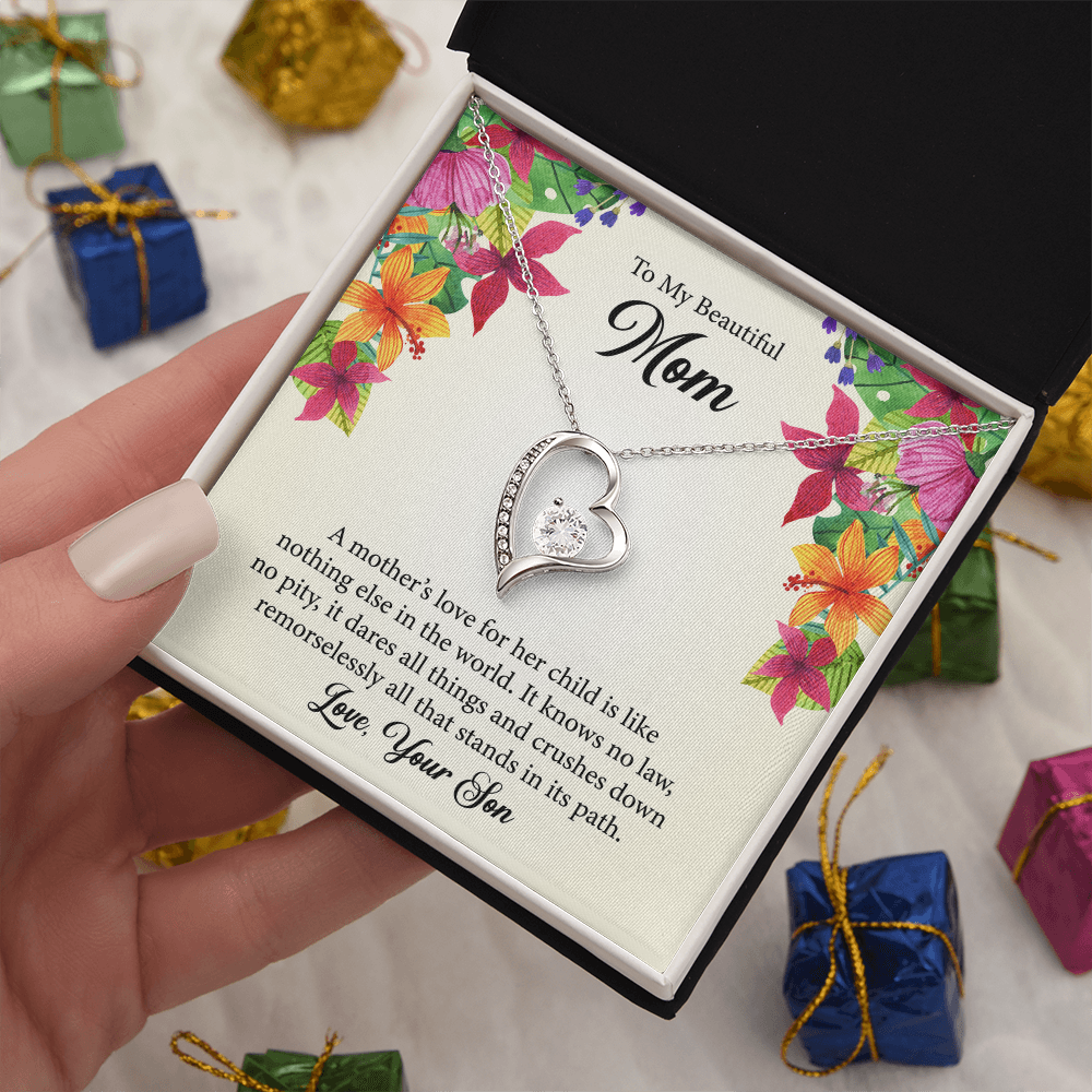 Forever Love Necklace For Mom