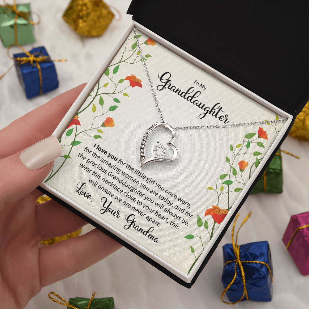 Forever Love Necklace For Granddaughter