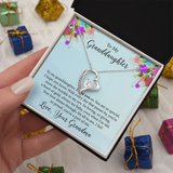 Forever Love Necklace For Granddaughter