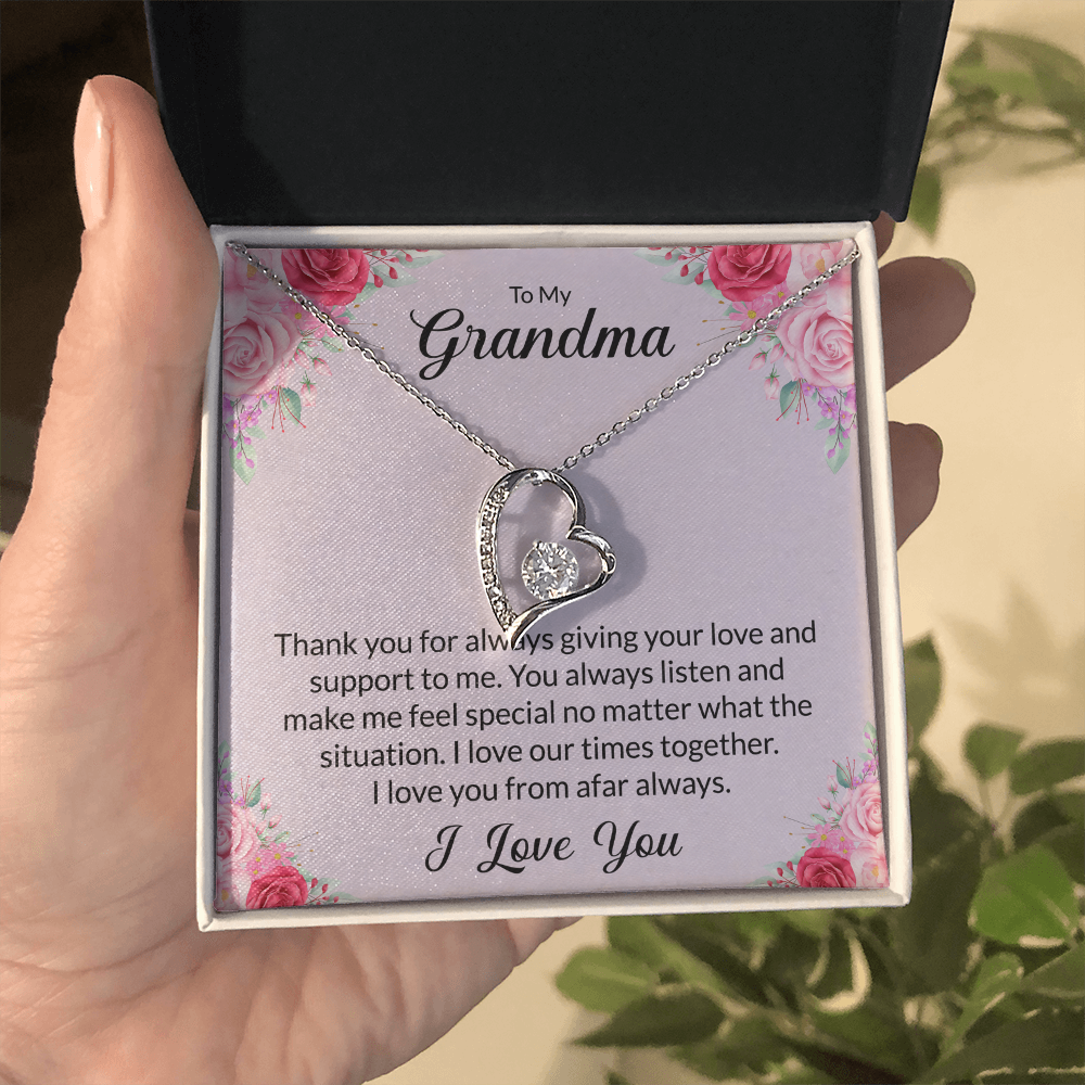 Forever Love Necklace For Grandma