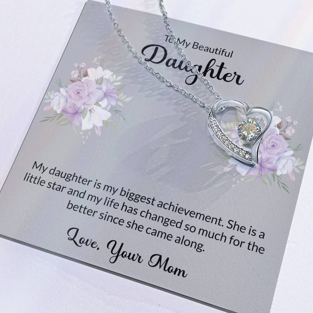 Beautiful Forever Love Necklace For Daughter