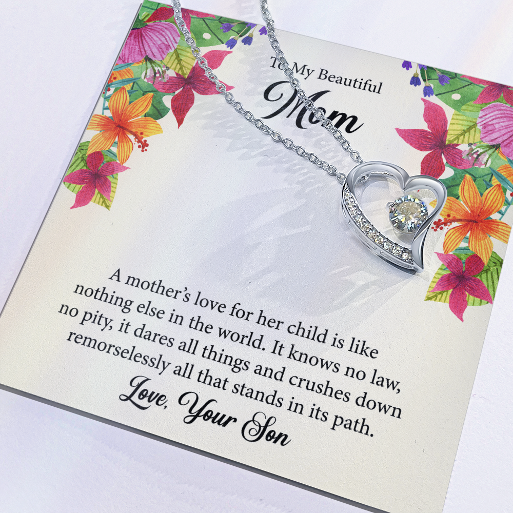 Forever Love Necklace For Mom