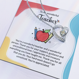 Forever Love Necklace For Teacher