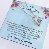 Forever Love Necklace For Granddaughter