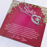 Forever Love Necklace For Sister