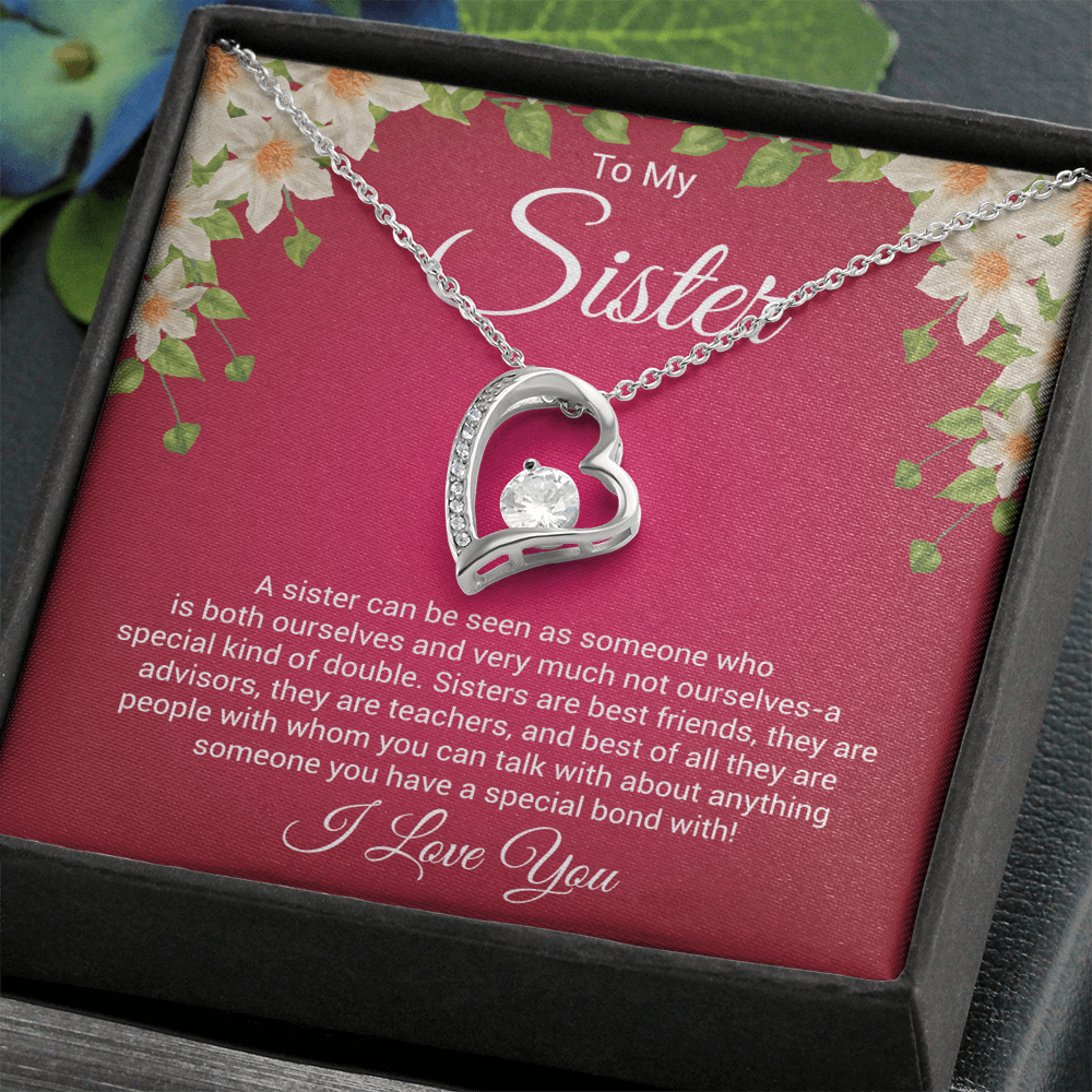 Forever Love Necklace For Sister