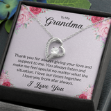 Forever Love Necklace For Grandma