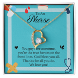 Forever Love Necklace For Nurse