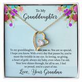 Forever Love Necklace For Granddaughter