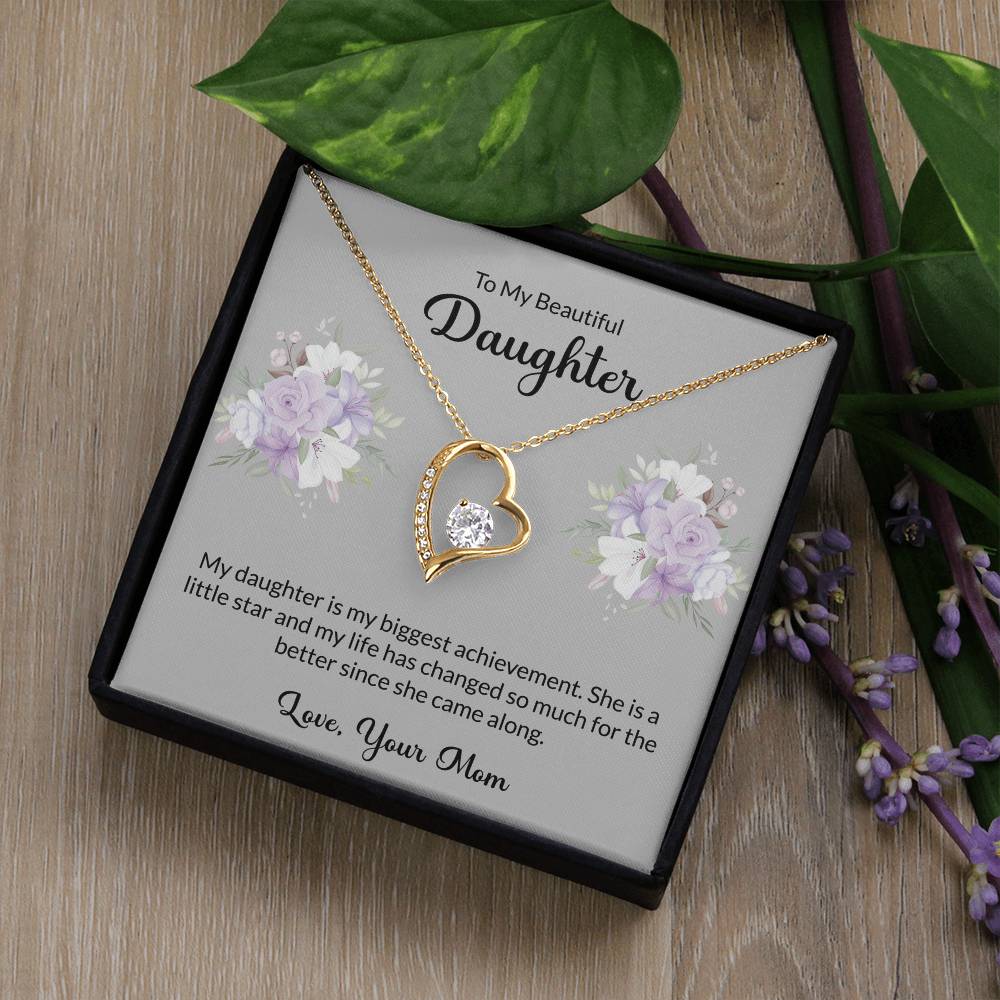 Beautiful Forever Love Necklace For Daughter