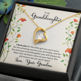 Forever Love Necklace For Granddaughter