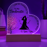 Acrylic Heart Plaque Soulmate