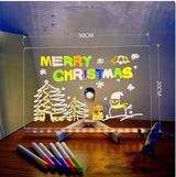 Creative Message Board Holiday Lamp