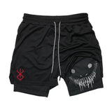 Men's 2 In 1 Running Shorts