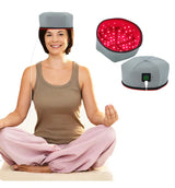 Red Light Infrared Therapy Helmet for Hair Growth, Hair Loss Prevention, and Scalp Relaxation