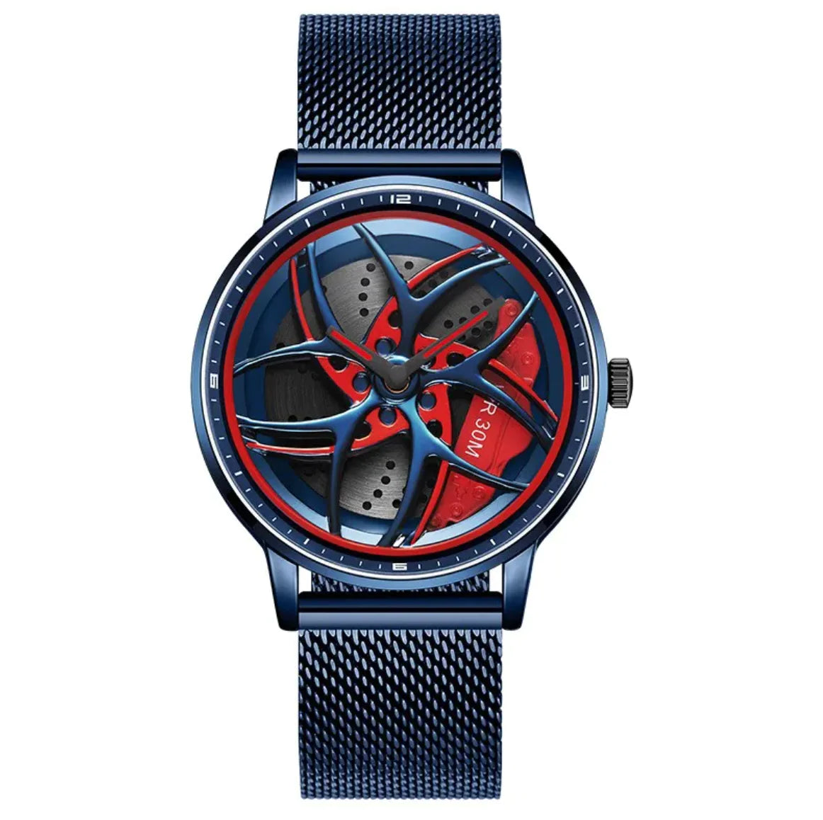 Sleek Rotating Wheel Series Watch